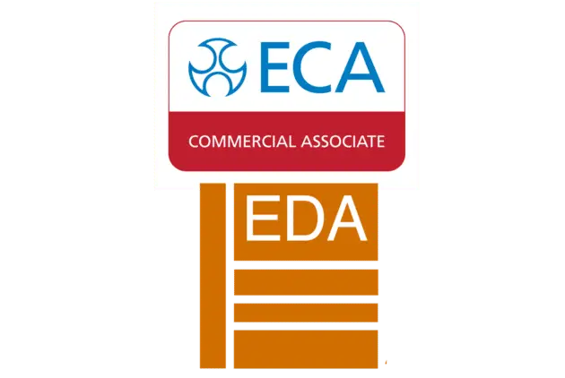 Image of the ECA and EDA logos