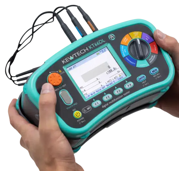 Electrician loop testing with KT66DL